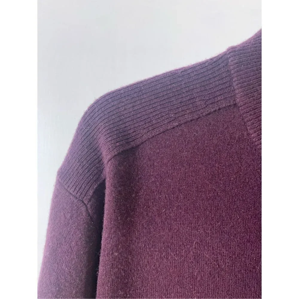 Banana Republic NWT Burgundy Henley Sweater Size XL